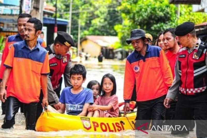 BNPB: 10.586 Jiwa Terdampak Banjir di Kota Tebing Tinggi, Sumut