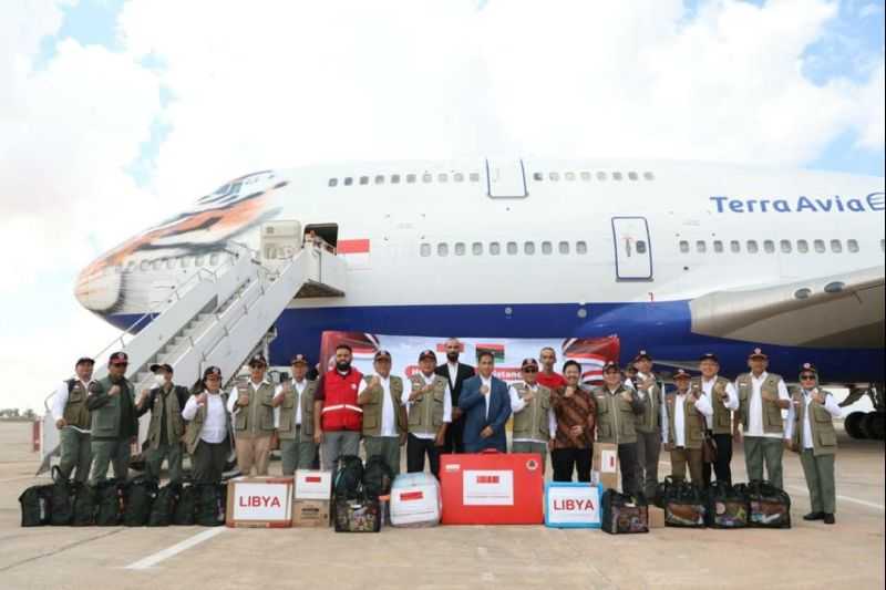 BNPB: Bantuan kemanusiaan Pemerintah Indonesia tiba di Libya