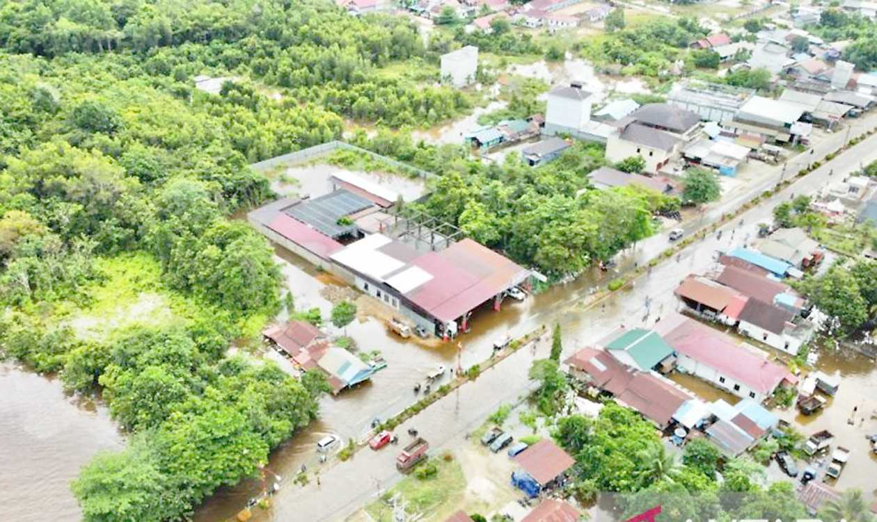 BNPB Cepat Tangani Dampak Banjir yang Rendam 32 Desa di Kalteng