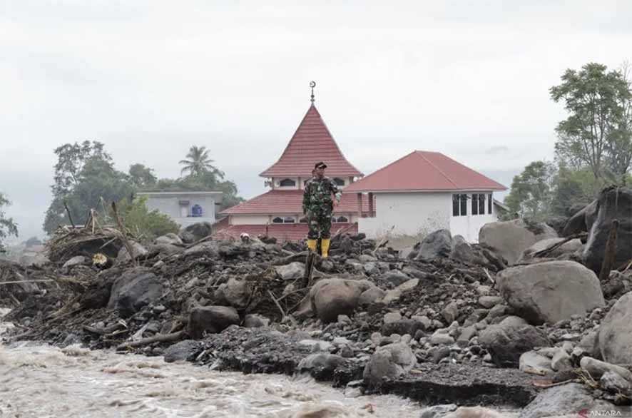 BNPB dan BMKG Perkuat Sistem Peringatan Dini Banjir Lahar Dingin