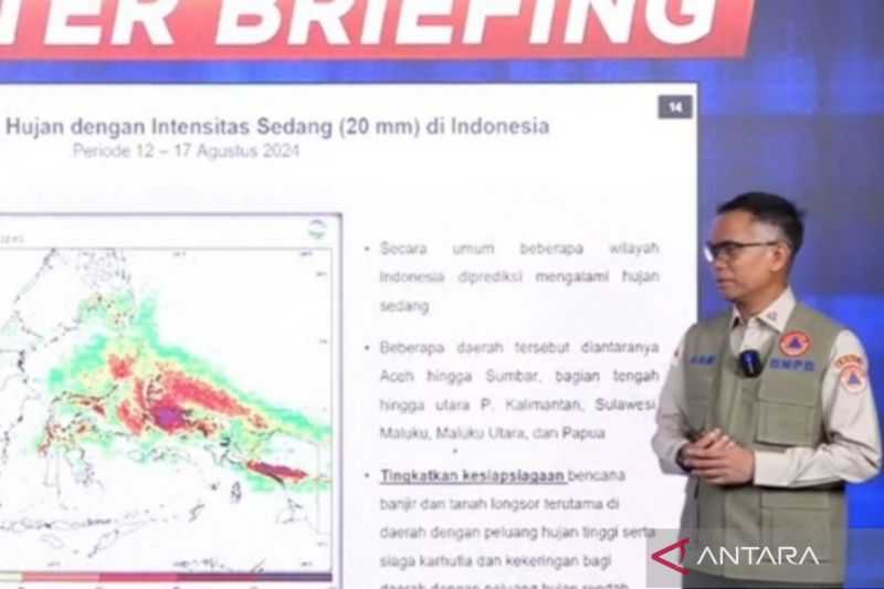 BNPB Ingatkan Kalimantan Timur Masih Berpotensi Banjir Sepekan ke Depan