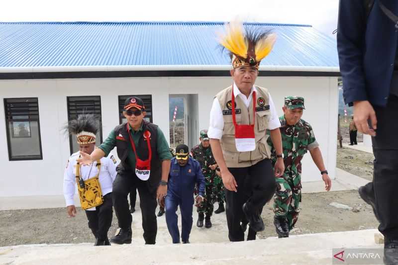 BNPB Pastikan Personel TNI Jaga Ketat Gudang Makanan di Papua