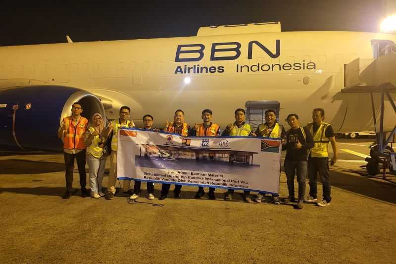 BNPB: Renovasi Bandara Vanuatu bantuan Indonesia terus berprogres