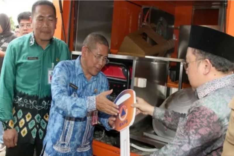 BNPB serahkan satu unit dapur tambahan bagi Pemkab Banjar