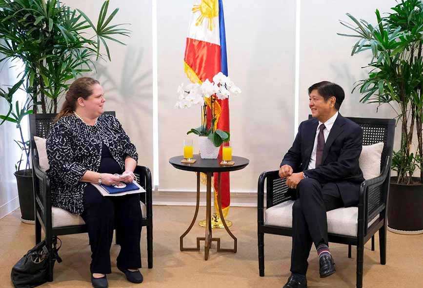 Bongbong Marcos Diskusi dengan Diplomat Asing