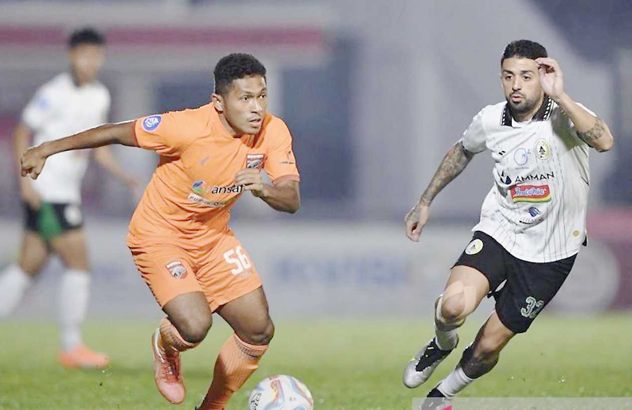 Borneo FC Menang Tipis 1-0 Atas PSS Sleman
