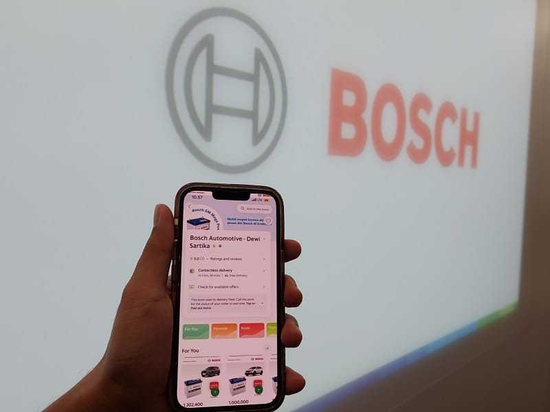 Bosch dan Grab Sediakan Layanan Penggantian Aki Baru Melalui Aplikasi