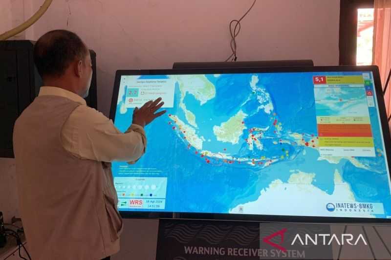 BPBD Cianjur Ingatkan Tiga Kecamatan Berpotensi Terdampak Tsunami