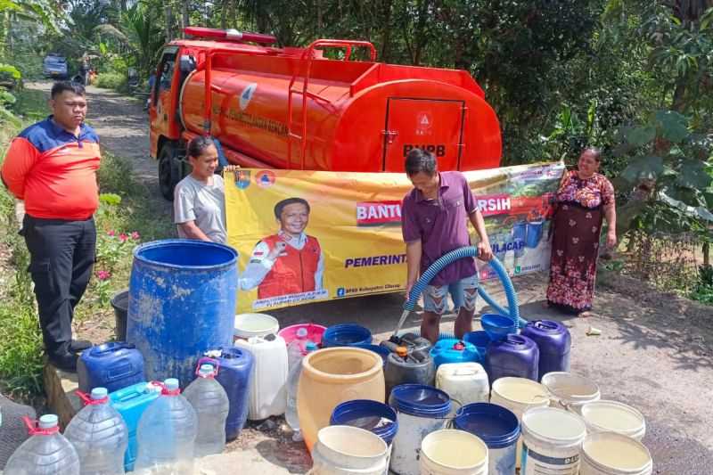 BPBD Cilacap Sebut 4.206 Jiwa Terdampak Krisis Air Bersih