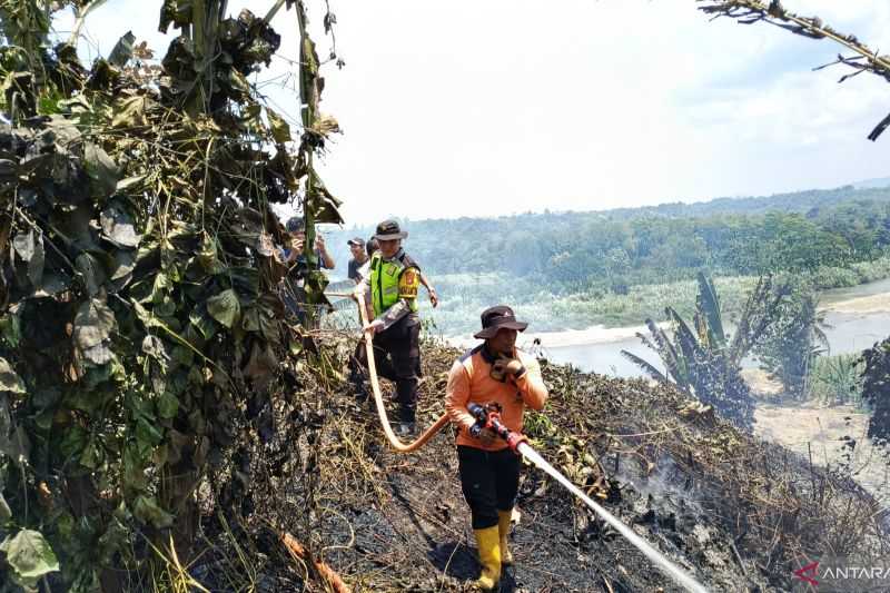 BPBD OKU Selatan Padamkan Karhutla di Bumi Agung