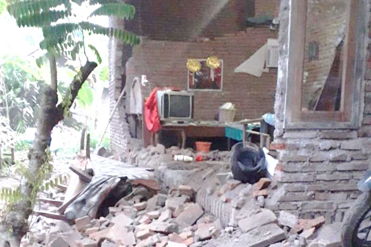 BPBD: Satu Rumah di Jember Rusak Akibat Gempa Tuban