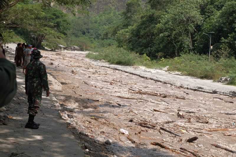 BPBD: Sungai Ngarai Sianok Bukittinggi Kembali Alami Banjir Bandang