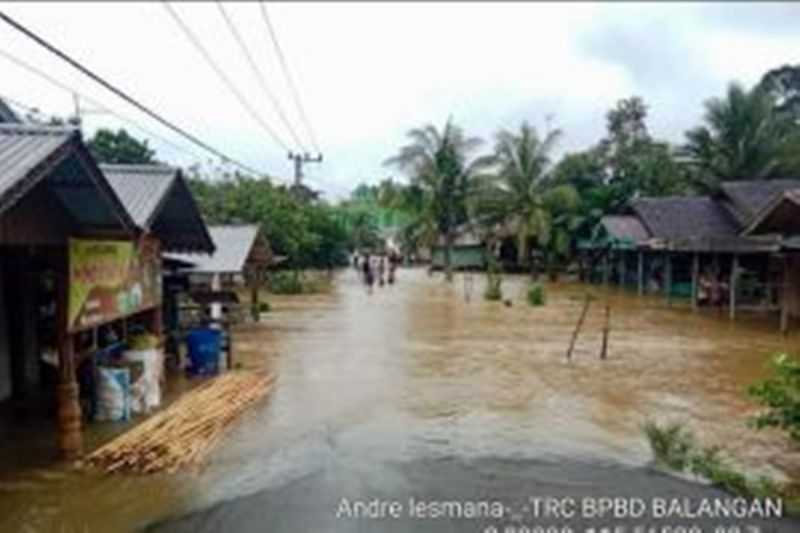 BPBD: Tiga Kecamatan di Balangan Kalsel Terdampak Banjir