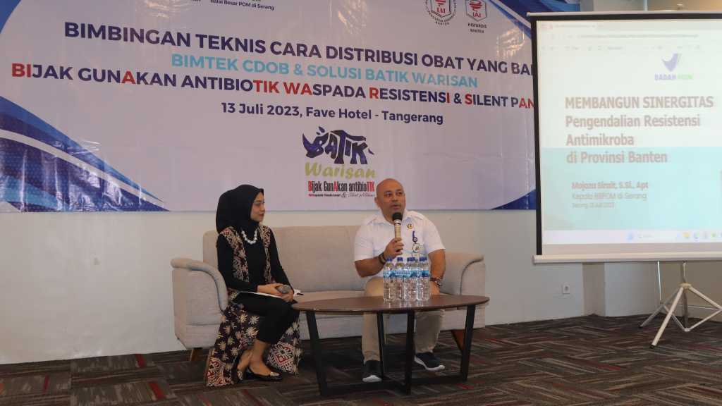 BPOM Banten Sosialisasi Inovasi Program BATIK WARISAN 3