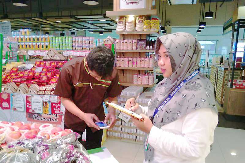 BPOM Tangerang  Sidak Makanan