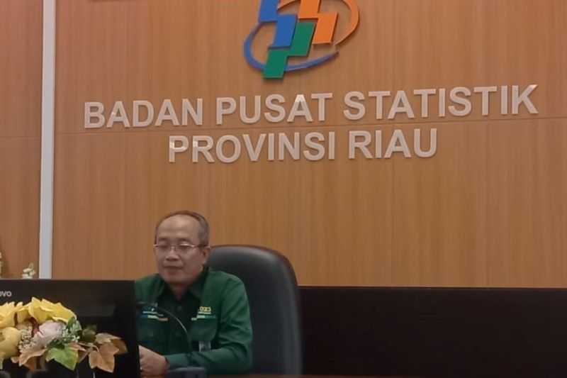 BPS catat ekonomi Riau 2023 tumbuh 4,21 persen