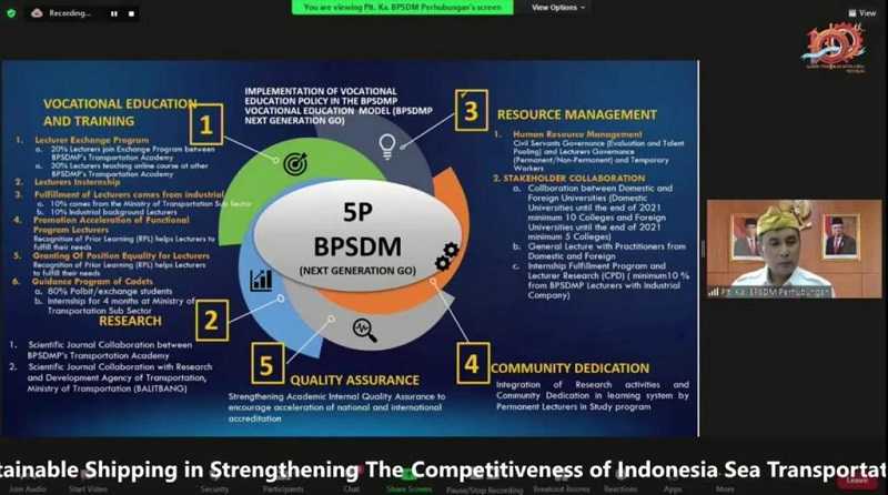 BPSDMP Majukan Pendidikan Maritim di Indonesia