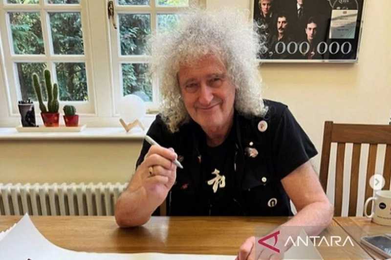 Brian May 'Queen' Terkena Stroke Ringan Berimbas pada Lengan