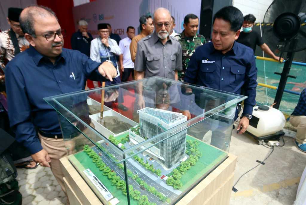 BSI bangun gedung landmark aceh 3