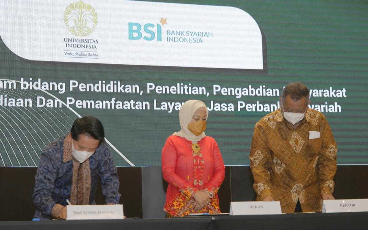 BSI dan UI Berkomitmen Tingkatkan Literasi Keuangan Syariah Di Atas 10% 3