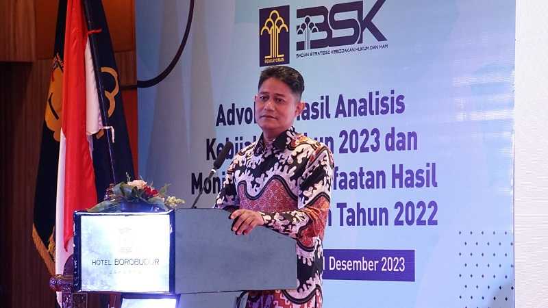 BSK Kumham Gelar Advokasi Hasil Kebijakan Tahun 2023