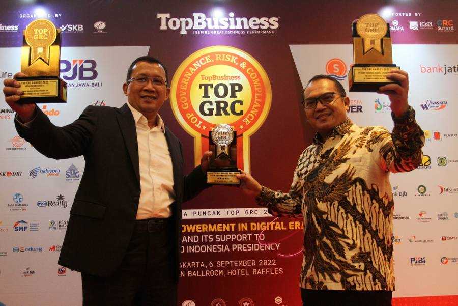 BTN Borong Tiga Penghargaan Top Governance Risk & Compliance 2022 1