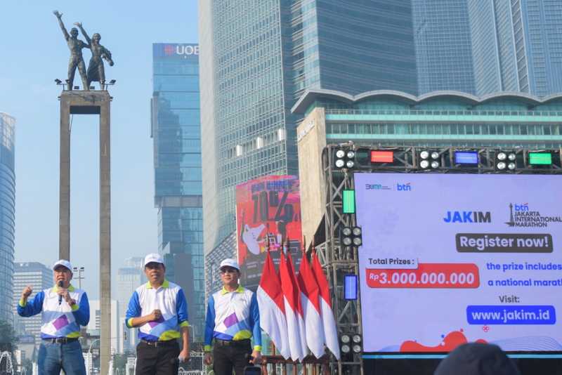 BTN Jakarta International Marathon (JAKIM) 2024 Dimeriahkan 50 Cheering Seni Budaya 2