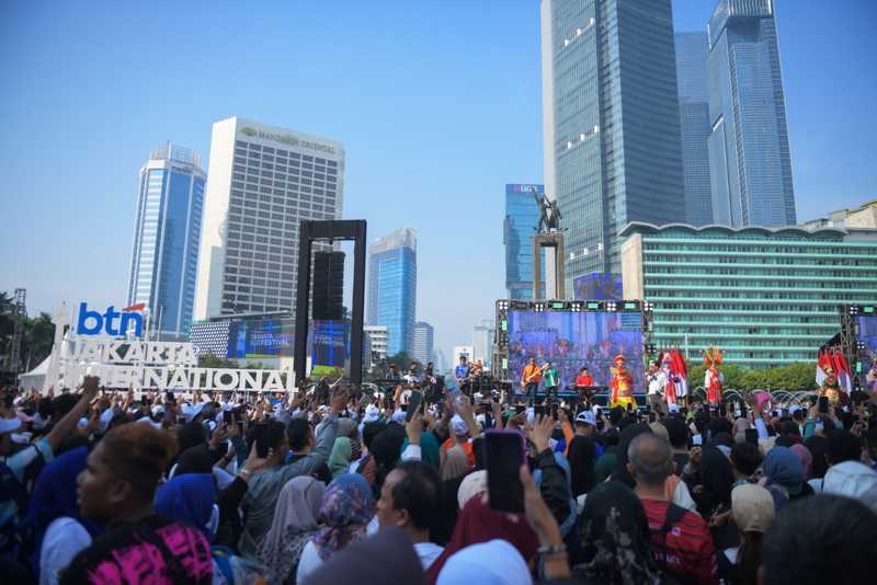 BTN Jakarta International Marathon (JAKIM) 2024 Dimeriahkan 50 Cheering Seni Budaya 3