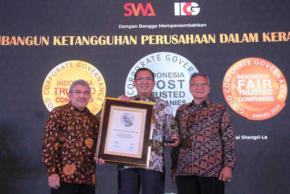 BTN Sabet Penghargaan Tata Kelola Perusahaan Terbaik 3