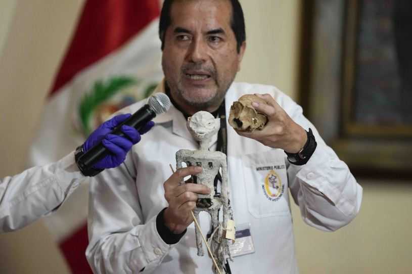 Bukan Alien, Ahli Forensik Pastikan 2 Mumi yang Ditemukan di Peru Hanya Boneka