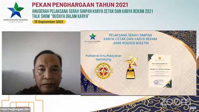 Buletin Cakra Samodra PIP Semarang Raih Penghargaan dari Perpusnas