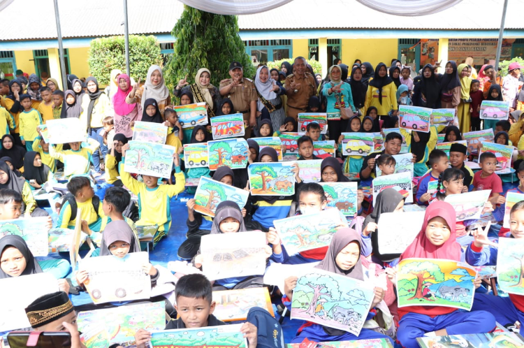 Bunda Literasi Lampung Tengah Komitmen Wujudkan Inklusi Sosial Melalui 1.000 Taman Bacaan Masyarakat