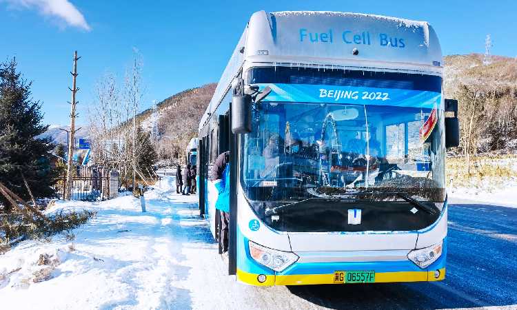 Bus Hidrogen Jadi Transportasi Favorit di Tiongkok Utara