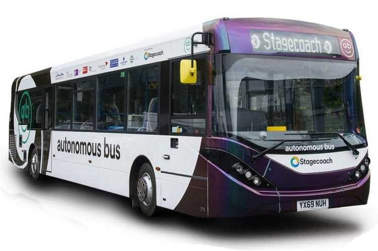 Bus Tanpa Pengemudi Beroperasi di Skotlandia mulai 15 Mei