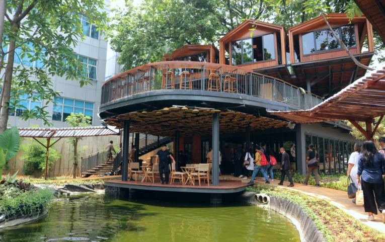 Cafe Rumah Pohon Baru di Tengah Ibu Kota