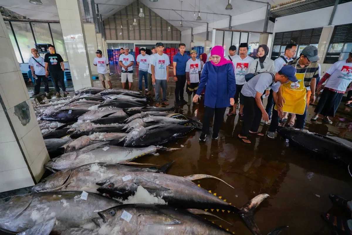 Cagub Jatim Khofifah Janji Siapkan Langkah Strategis Ungkit Sektor Perikanan