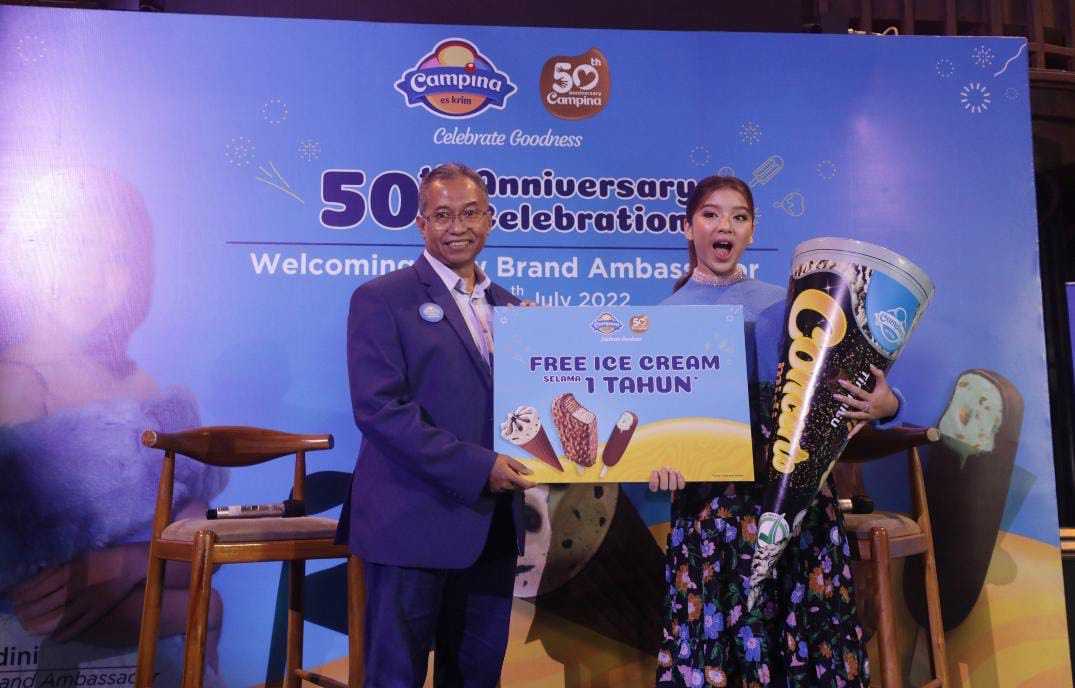 Campina Umumkan Tiara Andini sebagai Brand Ambassador