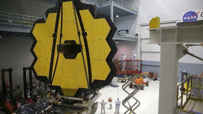 Canggih! Teleskop Luar Angkasa James Webb Milik NASA Diluncurkan Akhir Desember 2021