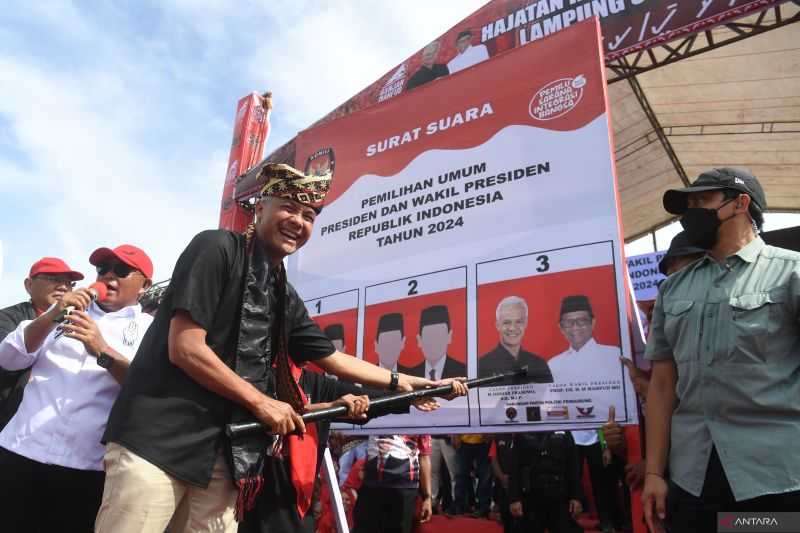 Capres Ganjar Lakukan Kampanye di Jawa Tengah