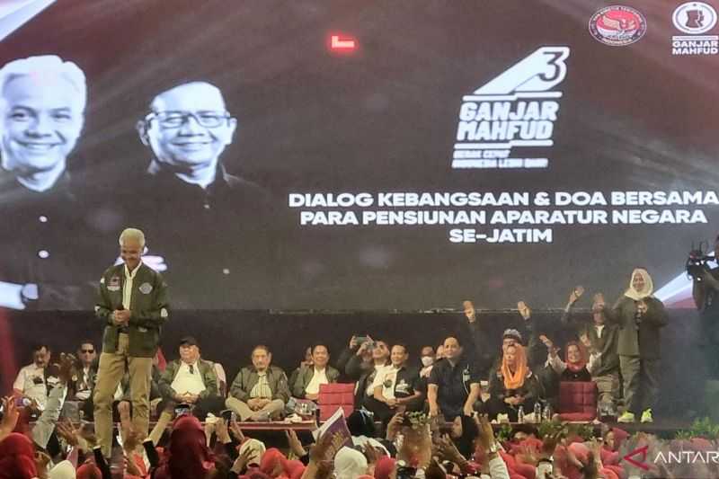 Capres Ganjar Yakin Dukungan Pensiunan TNI/Polri Mampu Lawan Intimidasi