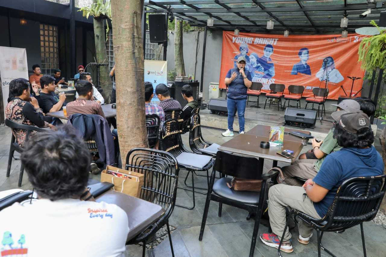 Cara Asyik Relawan GMP Kenalkan Sosok Ganjar Kepada Milenial di Bandung 5