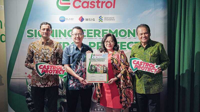 Castrol Hadirkan Asuransi Kecelakaan untuk Pemotor