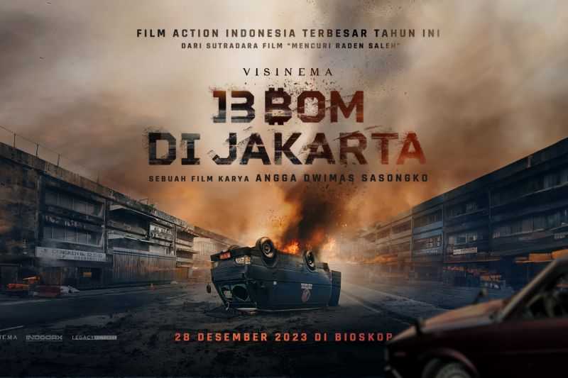 Catat Tanggal Tayangnya, Film '13 Bom di Jakarta' Bakal Bikin Tegang Penonton