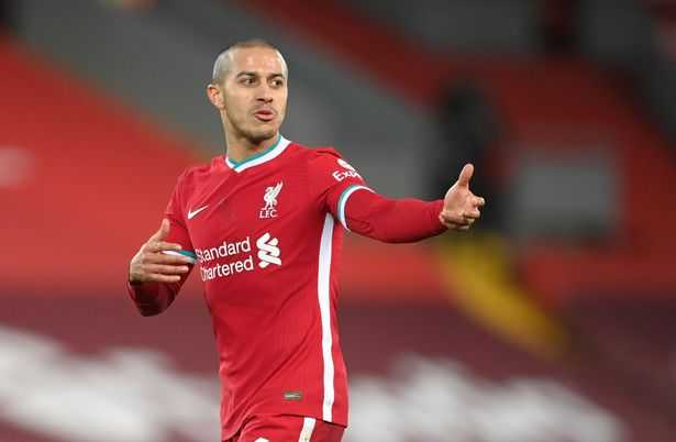 Cedera Betis, Thiago Alcantara Bakal Absen di Dua Laga Liverpool