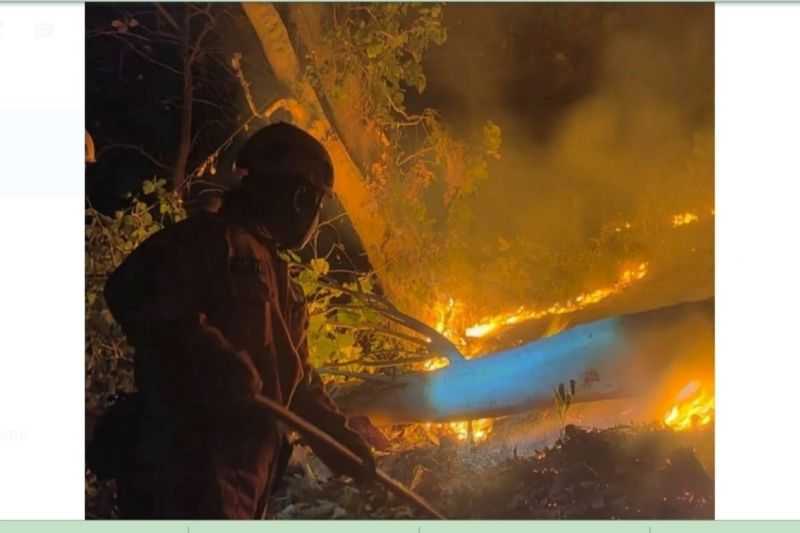 Cegah Kebakaran, BPBD Trenggalek Ajak Warga Sekitar Hutan Siaga Ancaman Karhutla