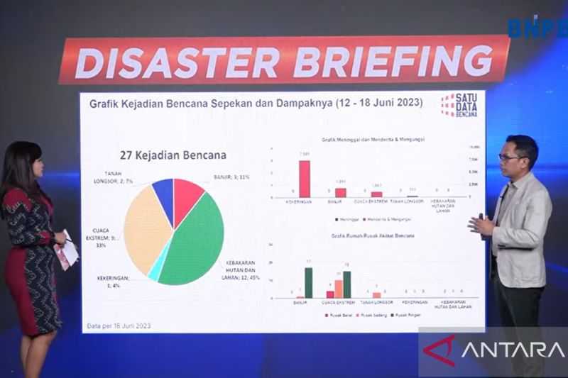 Cegah Kebakaran Hutan, BNPB Pantau Tinggi Muka Air Tanah Gambut untuk Atasi Karhutla