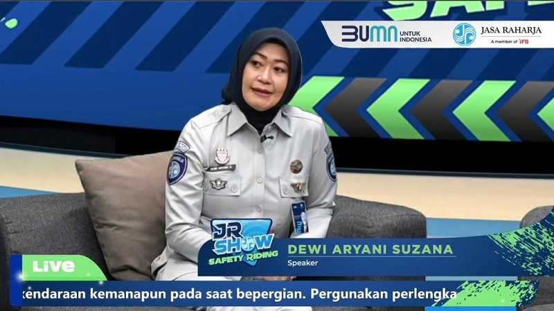 Cegah Kecelakaan Lalin, Jasa Raharja Sosialisasikan Program Safety Riding