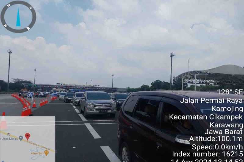 Cegah Kemacetan, Rekayasa Lalu Lintas Contraflow Kembali Diterapkan di Tol Jakarta-Cikampek