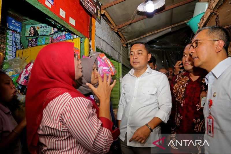 Cegah Lonjakan Inflasi, Pemkot Surabaya Dirikan Kios TPID di Pasar Tradisional