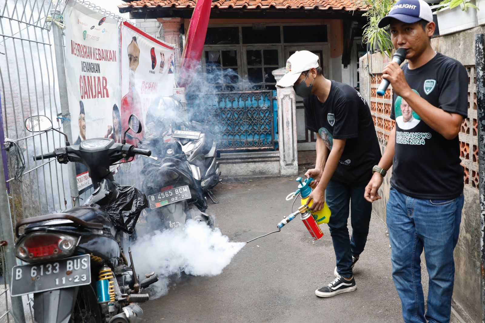 Cegah Penyebaran DBD, Kowarteg Ganjar Gelar Edukasi Pembuatan Alat Fogging di Kemanggisan Jakbar 2